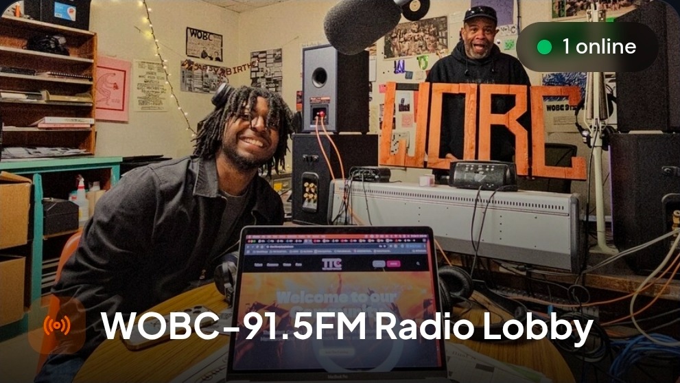 Check out the WOBC-91.5FM Radio Lobby in Network Spots in your dashboard!