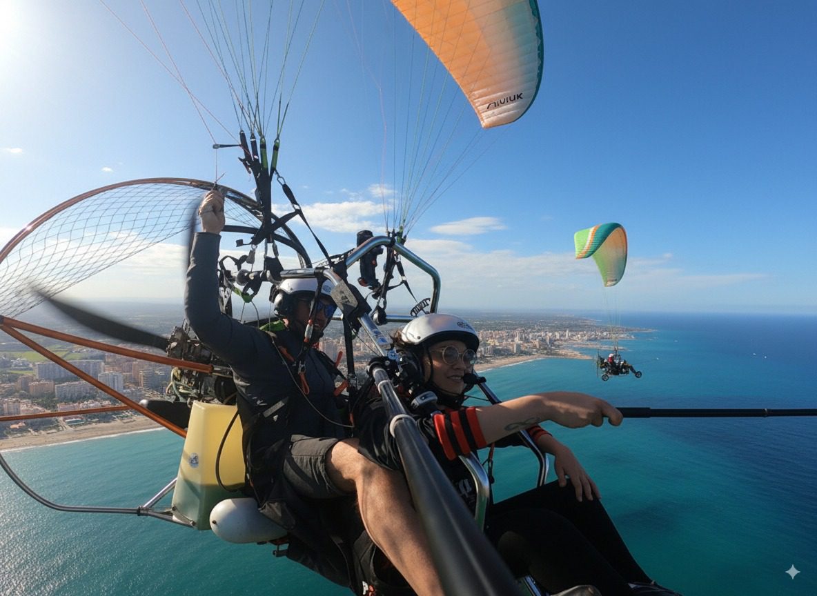 Parapente y Paramotor Aventura Caminito del Rey