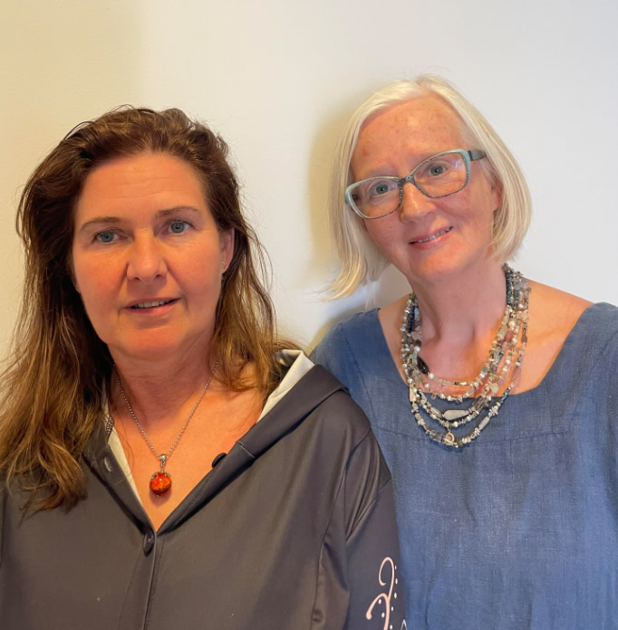 Lilja Oddsdóttir og Katrín Hjálmarsdóttir