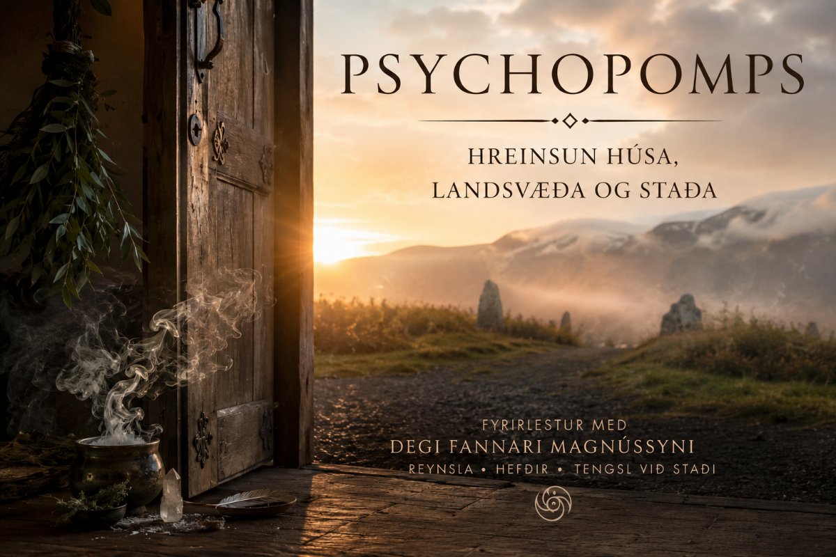 Psychopomps – Hreinsun húsa, landsvæða og staða